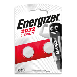 ENERGIZER Pile Lithium 2032 pour appareils électroniques, pack de 2 piles